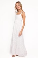 Reid Maxi Dress - White - Image 4
