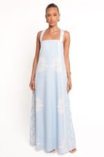 Valeria Maxi Dress - Blue - Image 2
