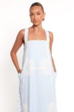 Valeria Maxi Dress - Blue - Image 5