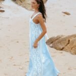 Valeria Maxi Dress - Blue