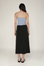 Petite Amina Ruched Side Maxi Skirt - Image 5