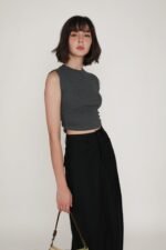Petite Flyn Tailored Maxi Skirt - Image 4