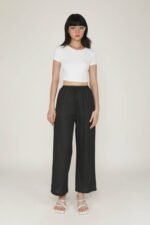 Petite Kierra Drawstring Linen Pants - Image 22