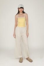 Petite Kierra Drawstring Linen Pants - Image 7