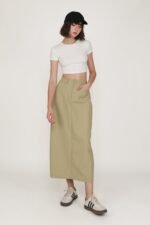 Petite Flyn Tailored Maxi Skirt - Image 16