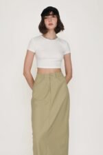 Petite Flyn Tailored Maxi Skirt - Image 15