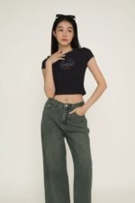 Regular Louise Frayed Hem Denim Jeans Version 1 - Image 23