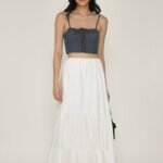 Regular Jardin Tiered Skirt