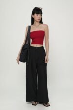 Petite Zena Tailored Pleated Pants - Image 8