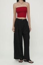 Petite Zena Tailored Pleated Pants - Image 9
