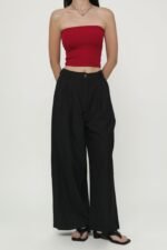 Petite Zena Tailored Pleated Pants - Image 19