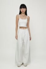 Petite Zena Tailored Pleated Pants - Image 5