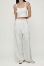 Petite Zena Tailored Pleated Pants - Image 4