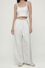 Petite Zena Tailored Pleated Pants - Image 15