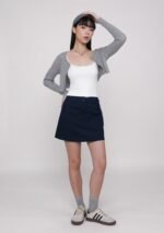 Peyton Basic Linen Skorts - Image 2