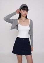 Peyton Basic Linen Skorts - Image 3