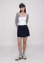 Peyton Basic Linen Skorts - Image 12