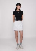 Peyton Basic Linen Skorts - Image 5