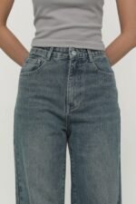 Petite Klaude Straight Leg Denim Jeans Version 2 - Image 19