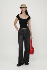 Petite Klaude Straight Leg Denim Jeans Version 2 - Image 5