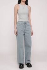 Regular Louise Frayed Hem Denim Jeans Version 2 - Image 20