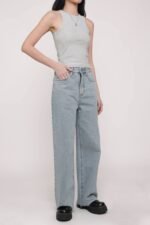 Regular Louise Frayed Hem Denim Jeans Version 2 - Image 18