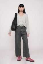 Regular Louise Frayed Hem Denim Jeans Version 2 - Image 11