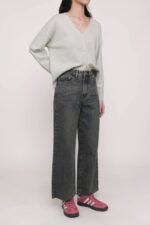 Petite Louise Frayed Hem Denim Jeans Version 2 - Image 5