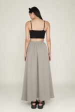 Rylee Drawstring Flare Maxi Skirt - Image 14