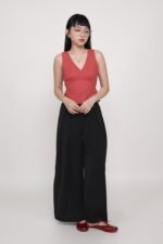 Samuel Pleated Wide Leg Pants - Image 2