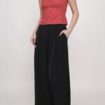 Samuel Pleated Wide Leg Pants