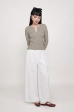 Samuel Pleated Wide Leg Pants - Image 13