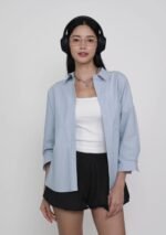 Sanford Boyfriend Shirt (Linen) - Image 4