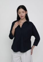 Sanford Boyfriend Shirt (Linen) - Image 13