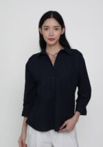 Sanford Boyfriend Shirt (Linen) - Image 2