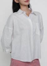 Sanford Boyfriend Shirt (Linen) - Image 9
