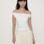 Seraphine Asymmetrical Ruched Skorts