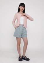 Shion Cuffed Denim Shorts - Image 6