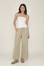 Skyler Drawstring Wide Leg Pants - Image 22