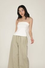 Skyler Drawstring Wide Leg Pants - Image 24