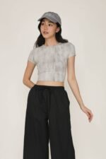 Skyler Drawstring Wide Leg Pants - Image 12