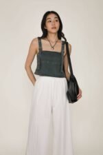 Skyler Drawstring Wide Leg Pants - Image 5