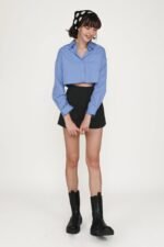 Sylvie Cropped Shirt - Image 13