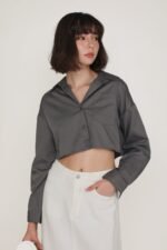 Sylvie Cropped Shirt - Image 19