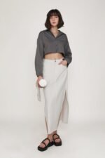 Sylvie Cropped Shirt - Image 16