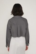 Sylvie Cropped Shirt - Image 21