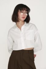 Sylvie Cropped Shirt - Image 5