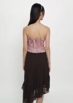 Aretha Lace Hem Padded Tube Top (Floral) - Image 15