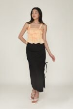 Valentia Ribbon Midi Skirt - Image 19