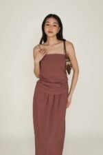 Valerie Textured Maxi Skirt - Image 8